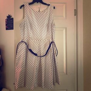 Dressy polka-dot dress!